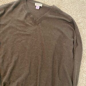 Men’s pronto-uomo fine wool sweater size 4XL